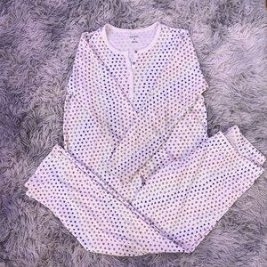 Roller Rabbit - Disco Heart PJ set long sleeve